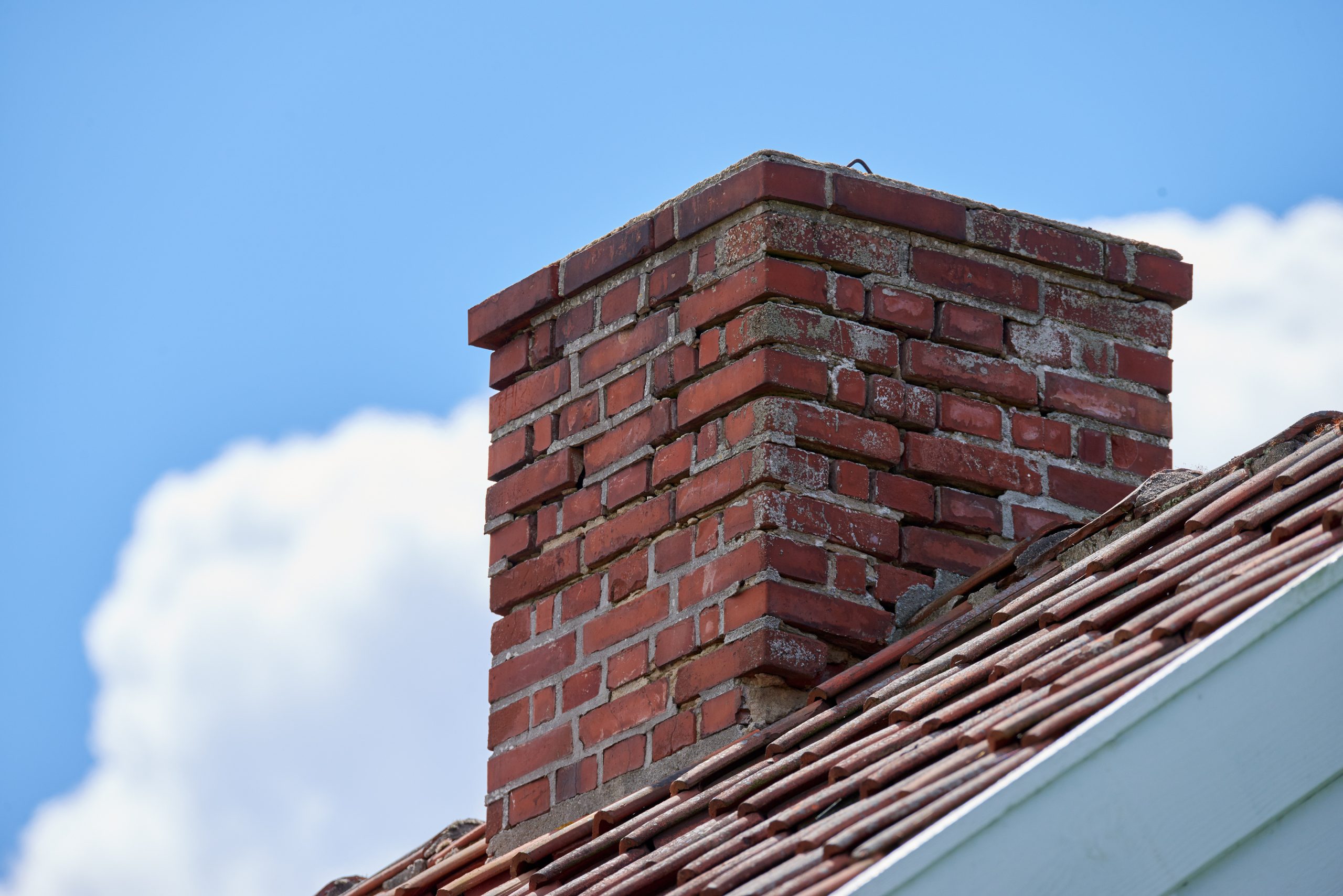 Chimney in need of repair