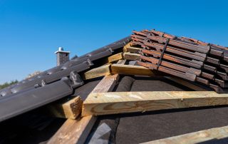 New roofing tiles to go on roof in london